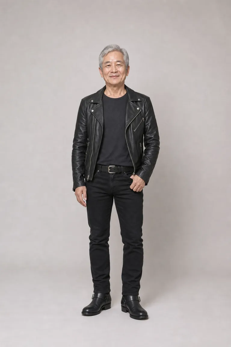 Rock Classic, an icon look shown on a fictional Avarobe model